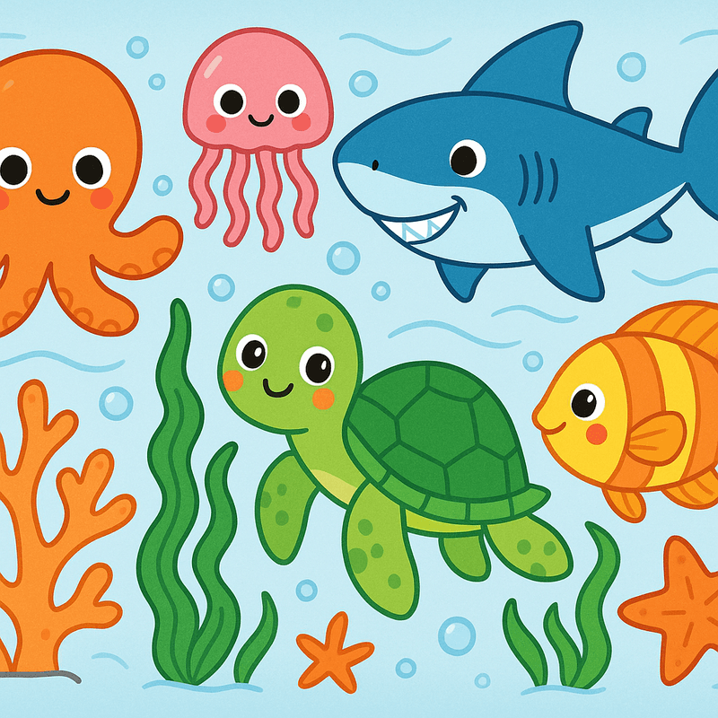 Sea animals