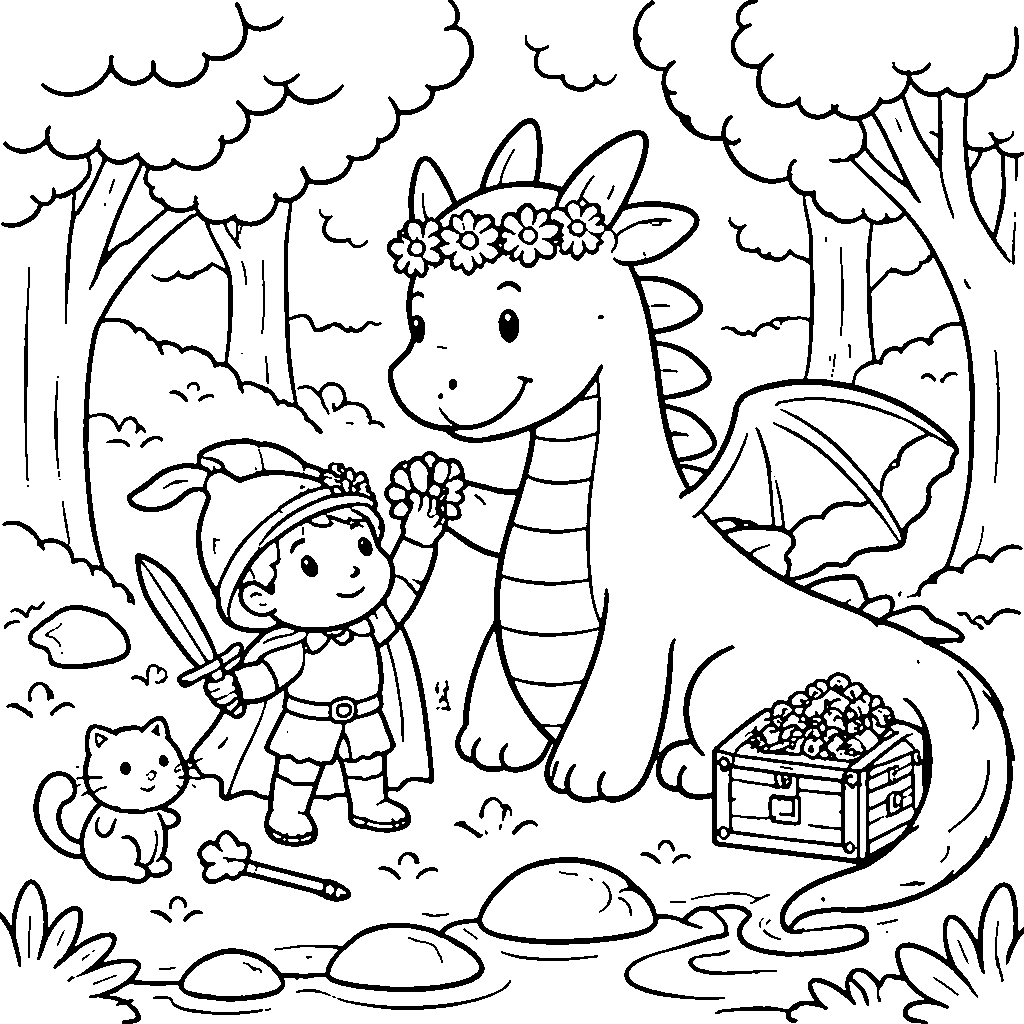 A Brave Little Knight