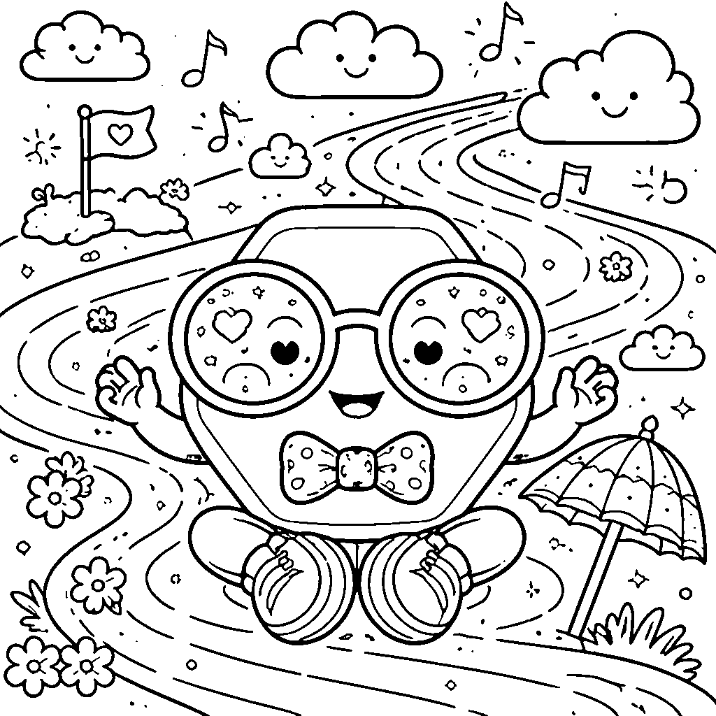 Color the Vibrant Hexagon: A Fun Coloring Adventure!