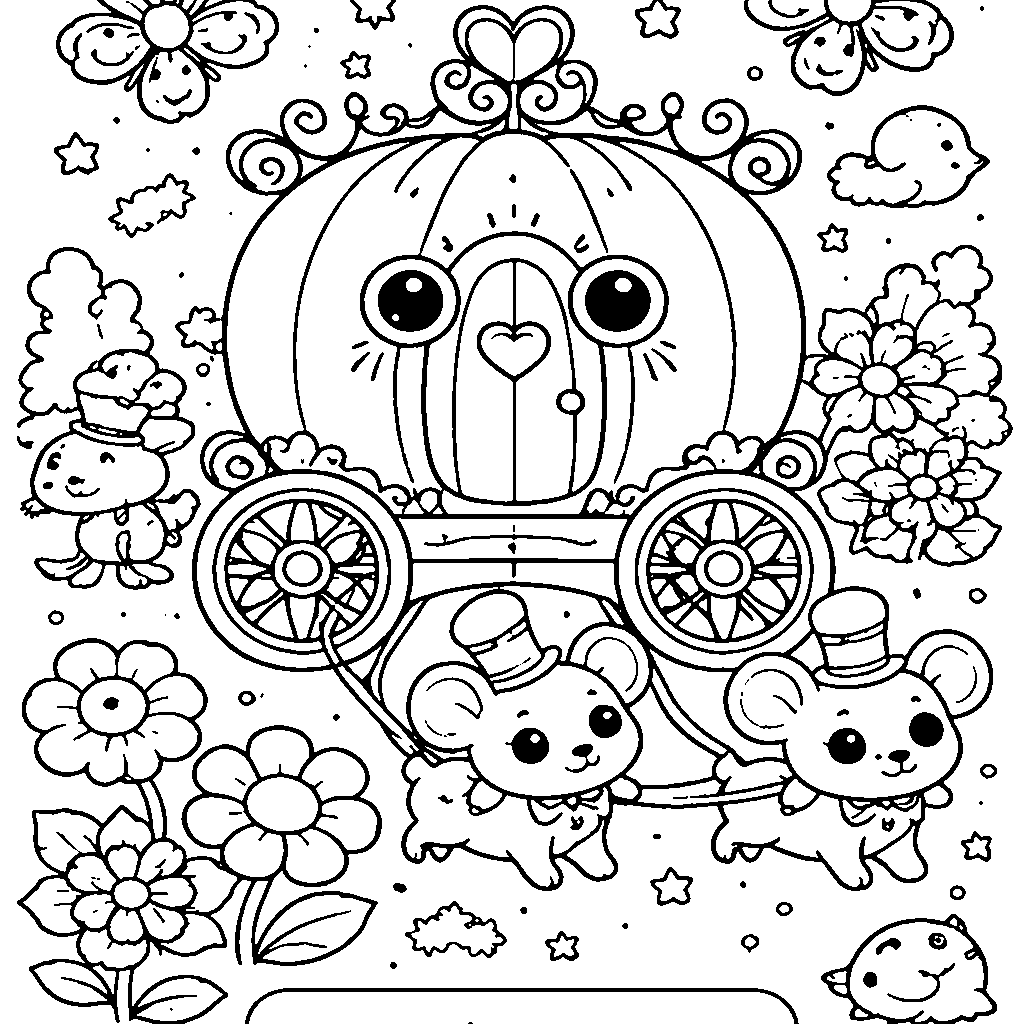 A Magical Pumpkin Carriage