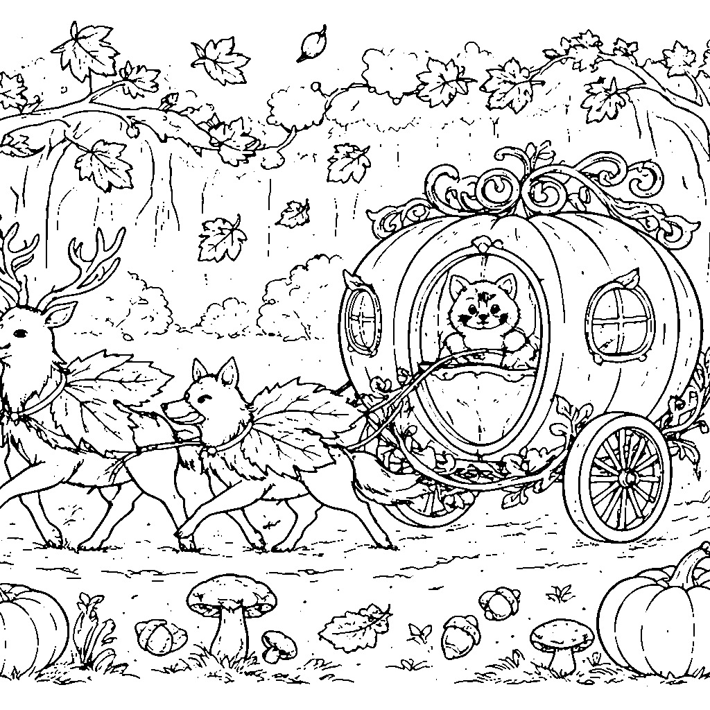 Magical Pumpkin Carriage