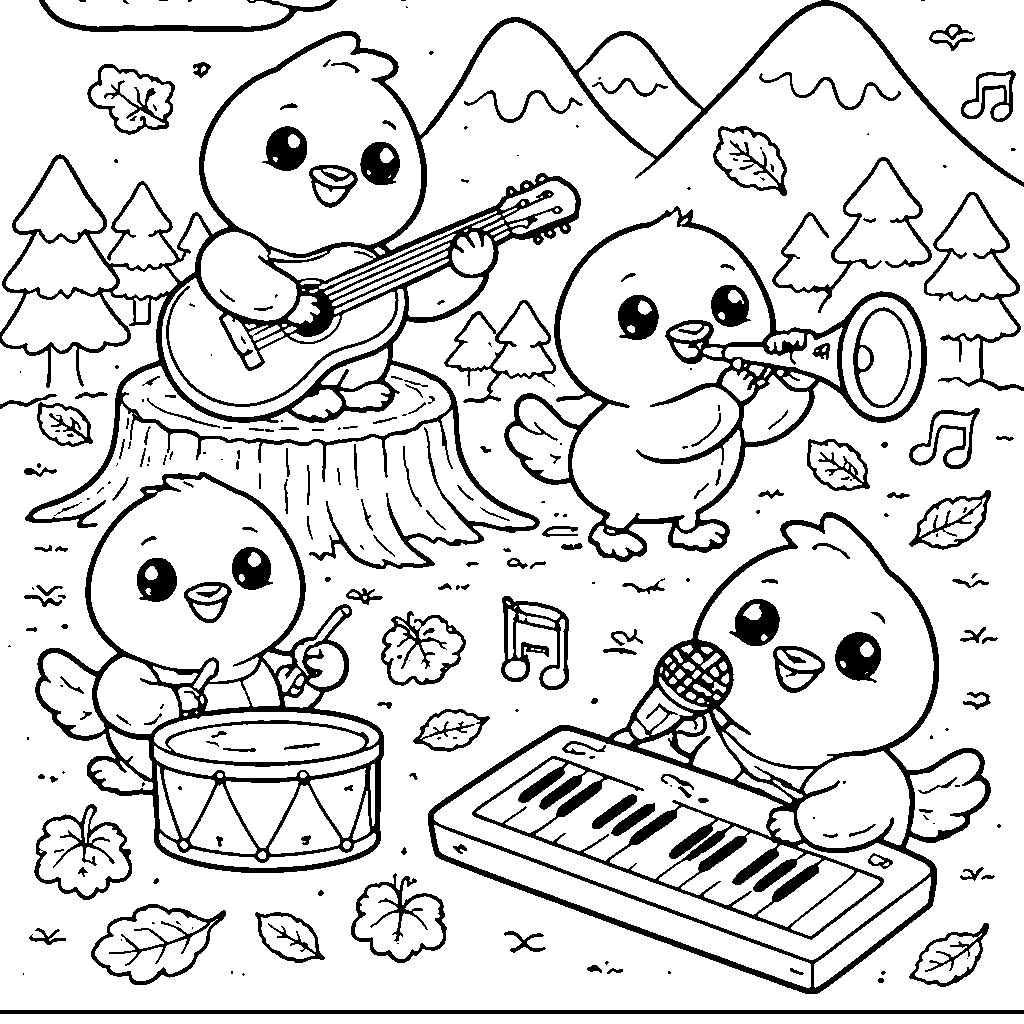 Birds on a Musical Adventure