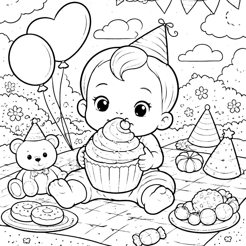 Celebrate Children's Day with a Fun Coloring Page