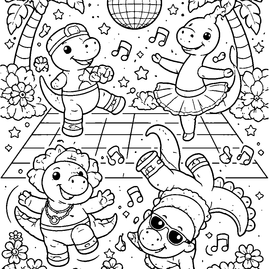 Dancing Dinosaurs