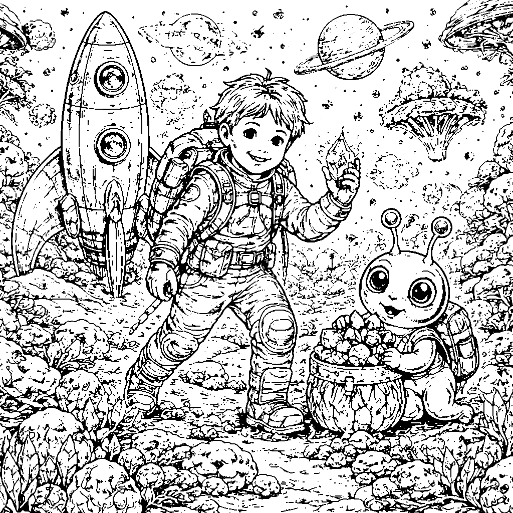 Daring Space Explorer