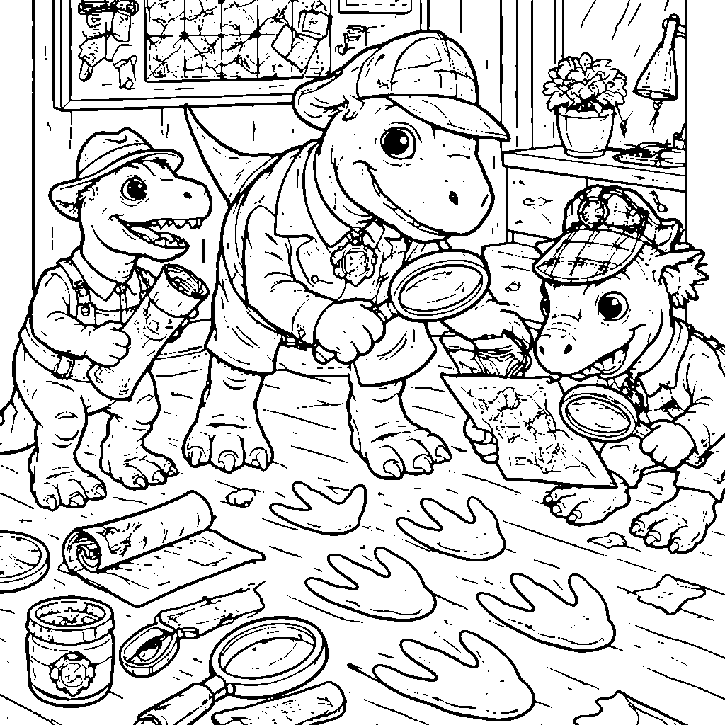 Dinosaur Detective Agency