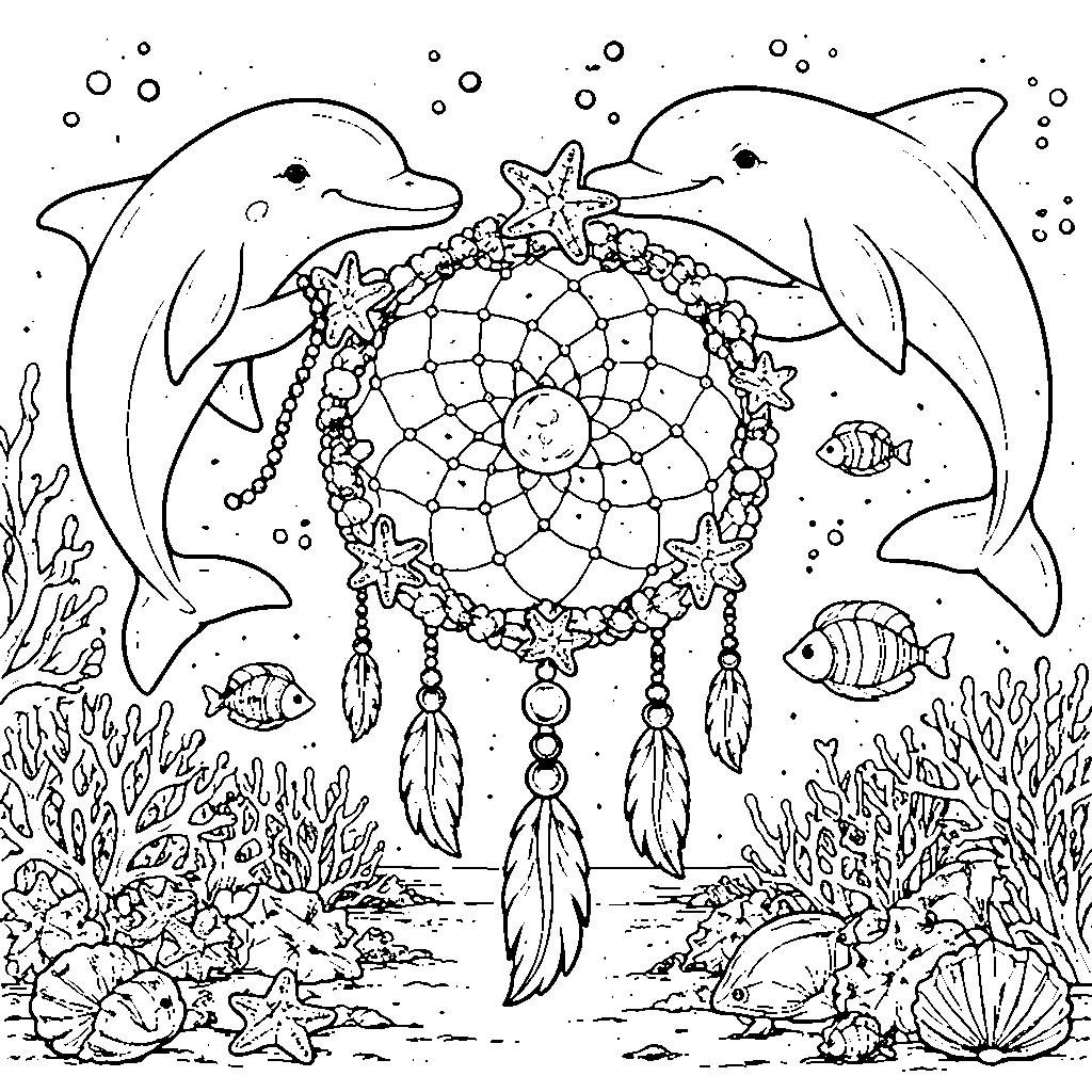 Dolphin Dreamcatcher