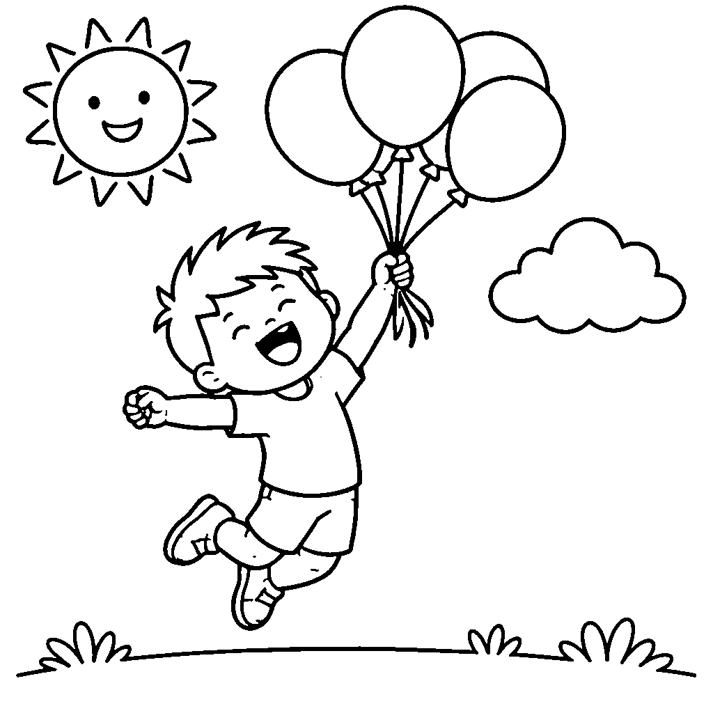 Children's Fun with Balloons