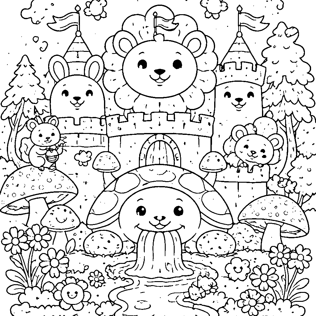 Friendly Animal Castle