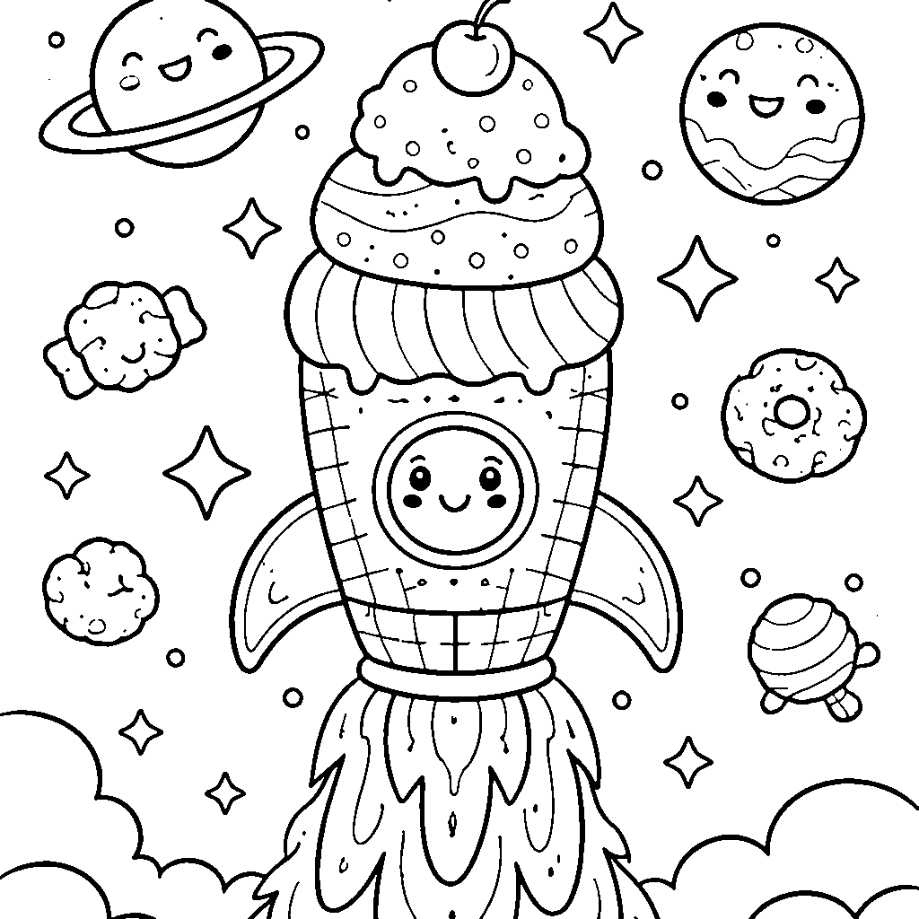 Friendly Rocket Ship