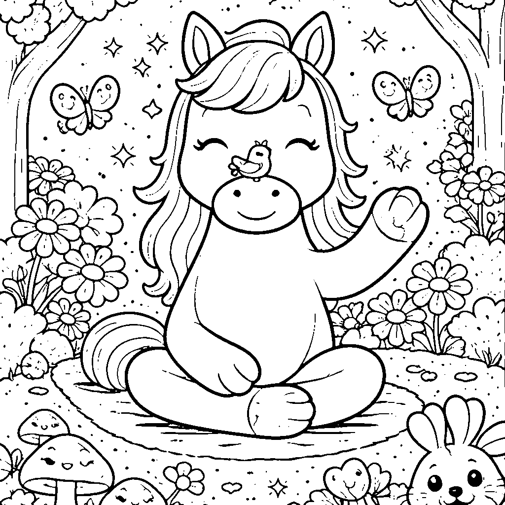 Horse Coloring Page