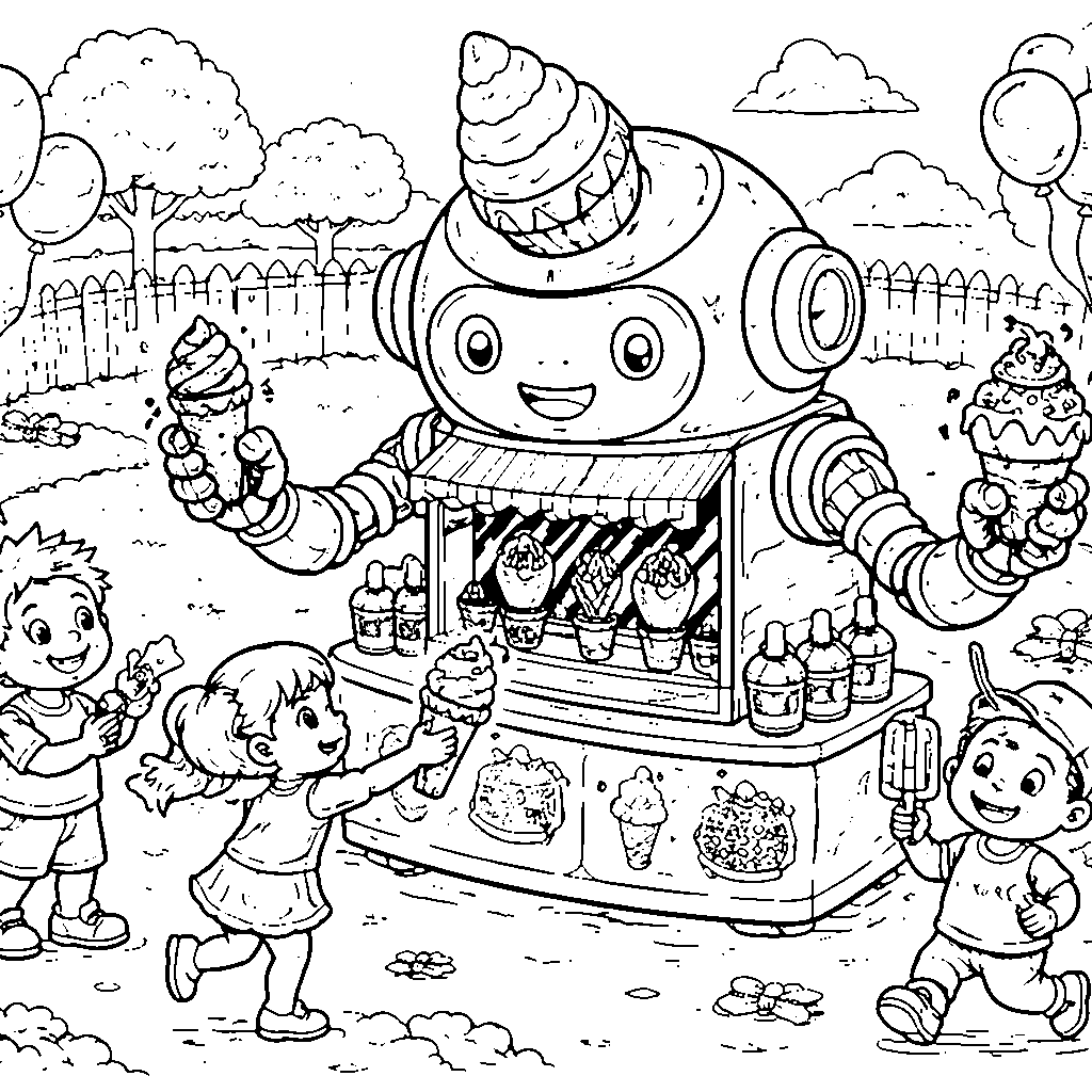 Ice Cream Robot