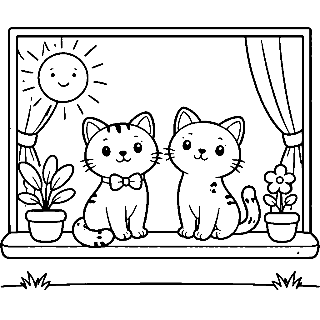 Cats in the Window
