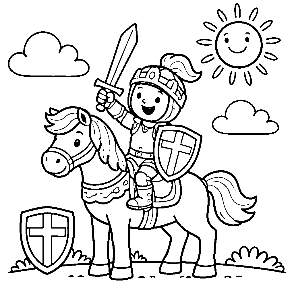 Knight on a Horse