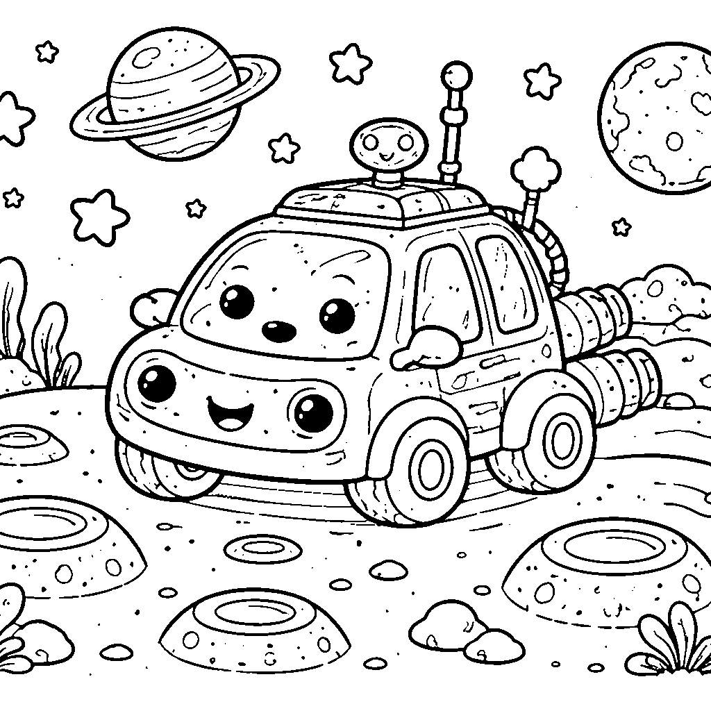 Space Explorer Car