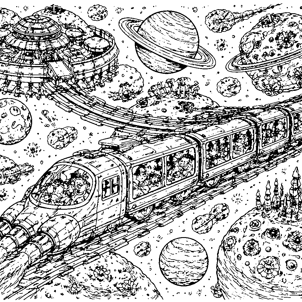 Space Train Adventure