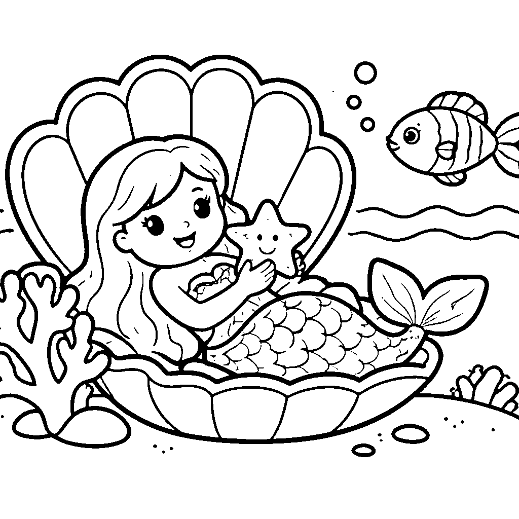 Mermaid in a Shell
