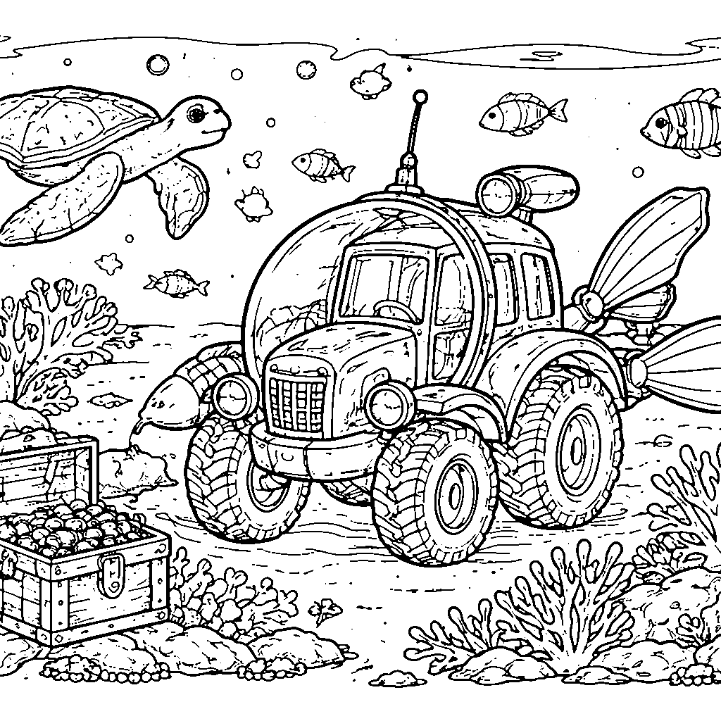 Tractor Underwater Explorer