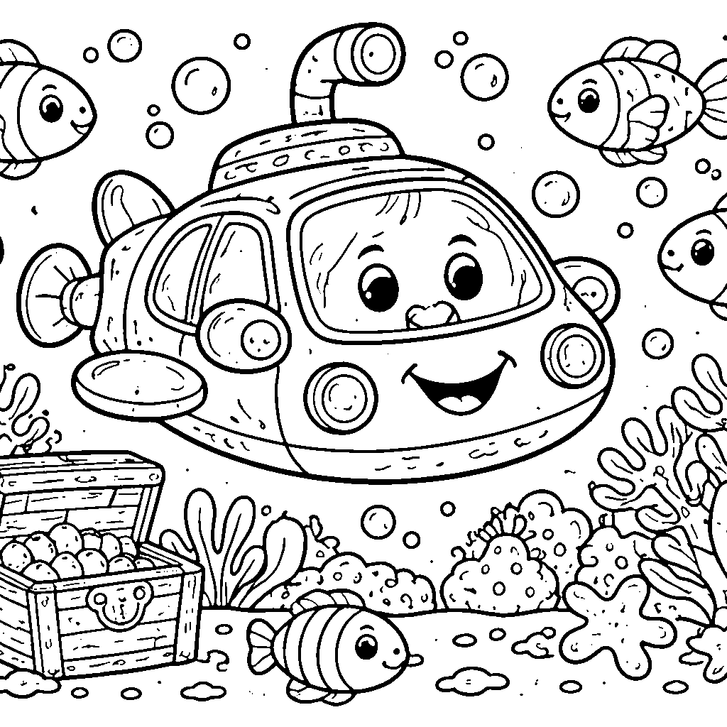 Underwater Adventure Car