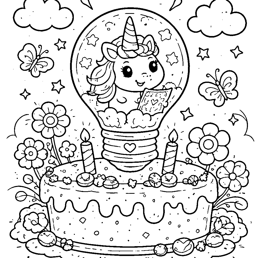 Magical Unicorn Coloring Adventure