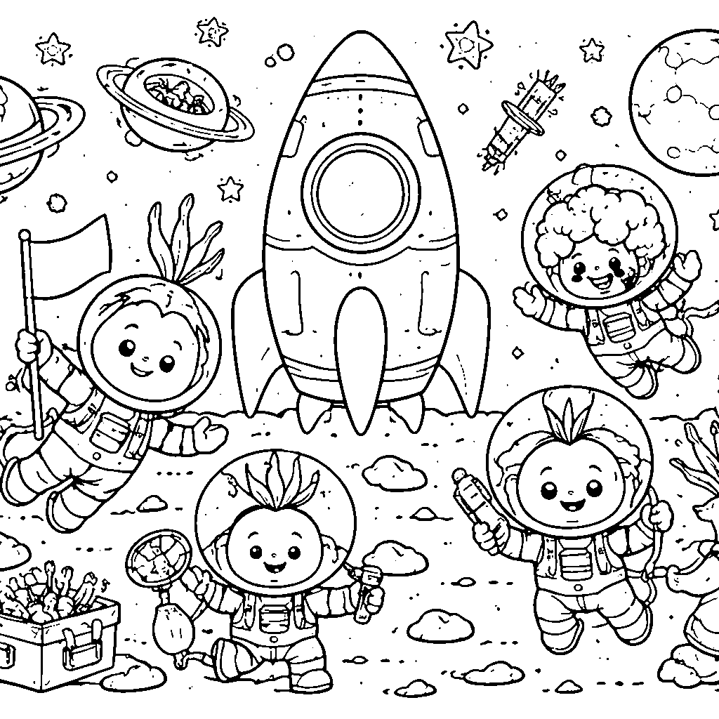 Vegetable Space Adventure
