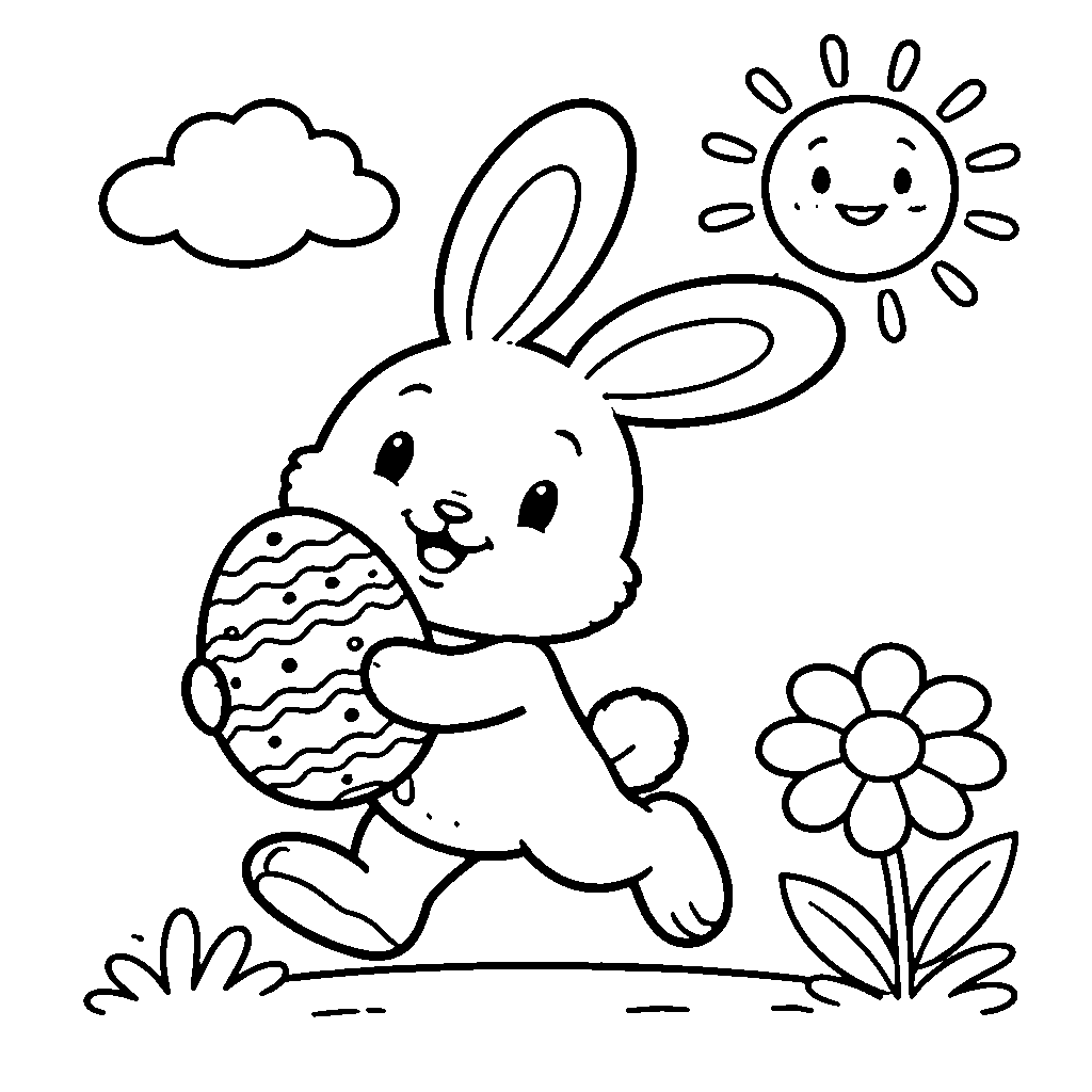 Bunny with an Egg
