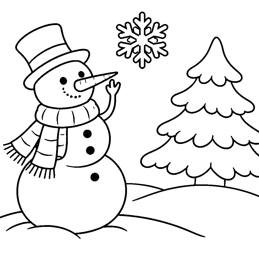 Winter Snowman